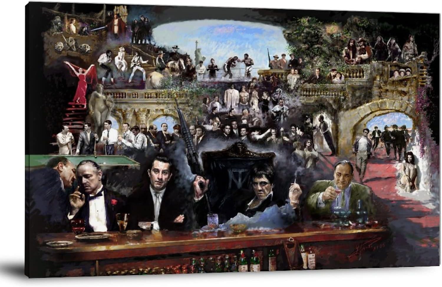 MBU Godfather Goodfellas Sopranos Rat Pack James Gandolfini