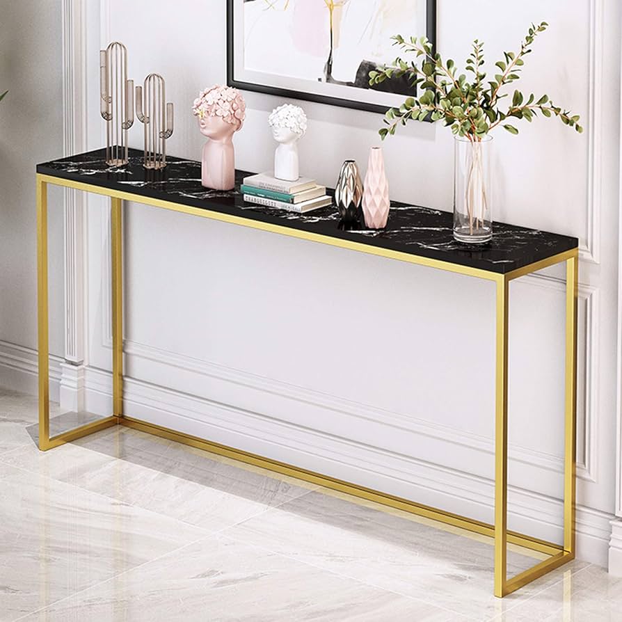 【値下げ！】大理石コンソール Amazon｜大理石コンソールテーブル, 幅100CM×奥行20CM×高さ75CM