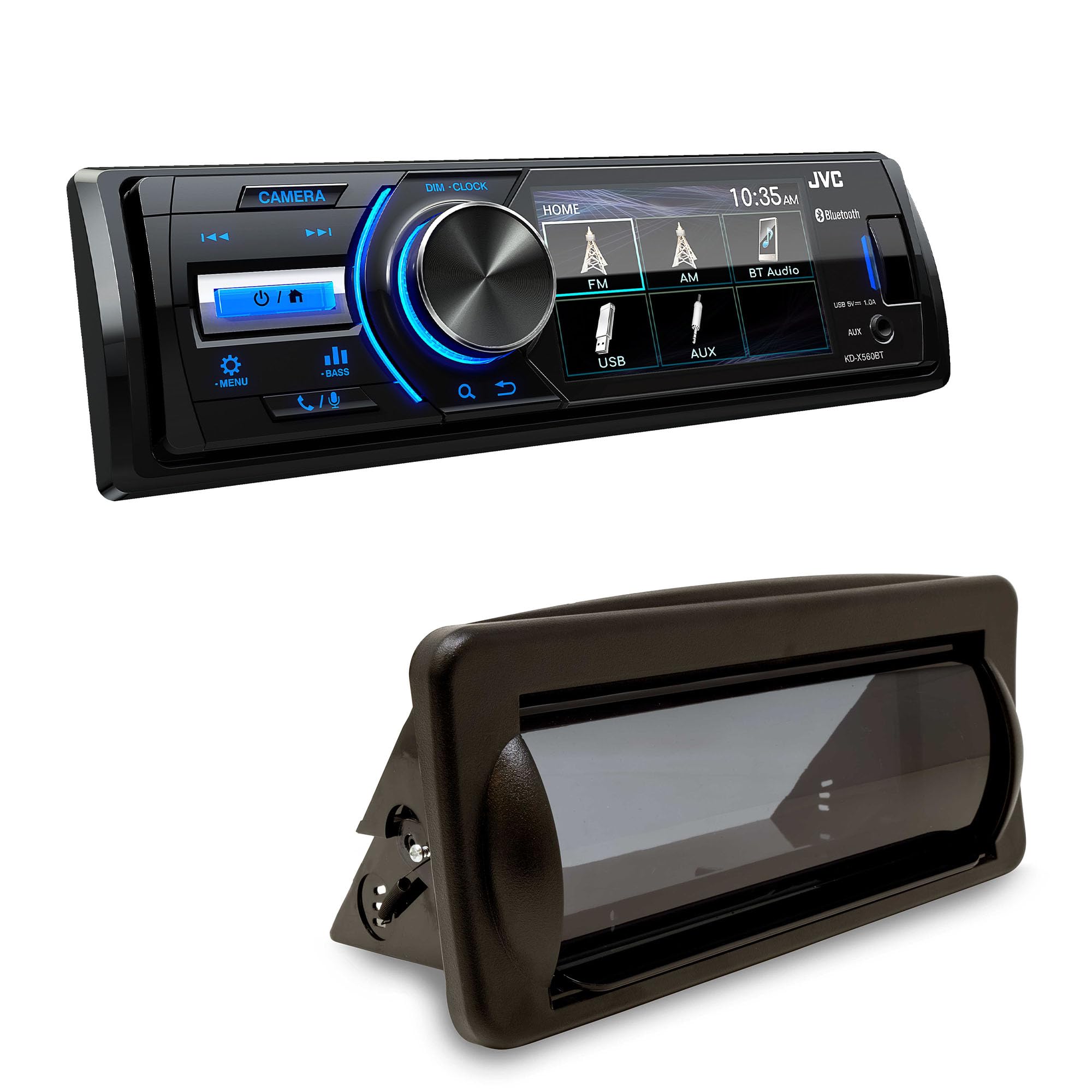 Amazon.com: JVC KD-X560BT 1-DIN Digital Media Receiver with