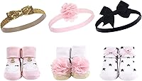 Vista 51 de Hudson Baby Conjunto de regalo de diadema y calcetines para niña