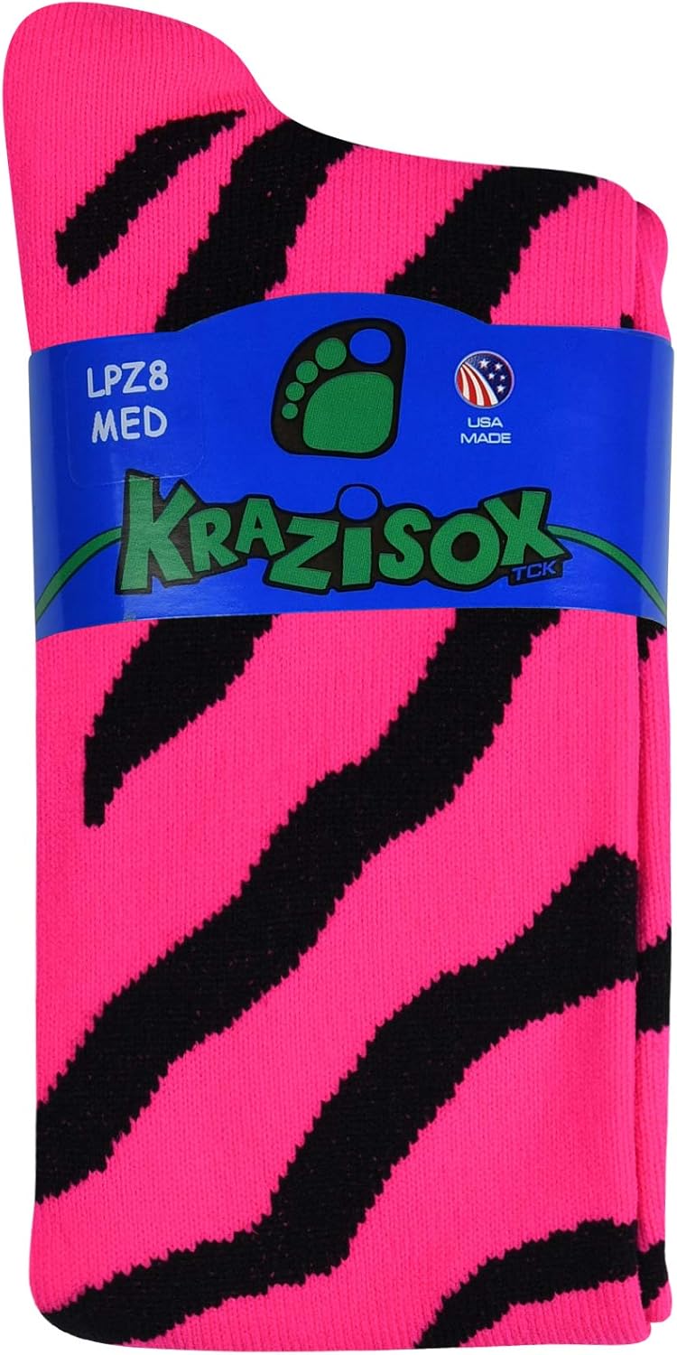 TCK Sports Krazisox Zebra Stripe Socks - Image 2