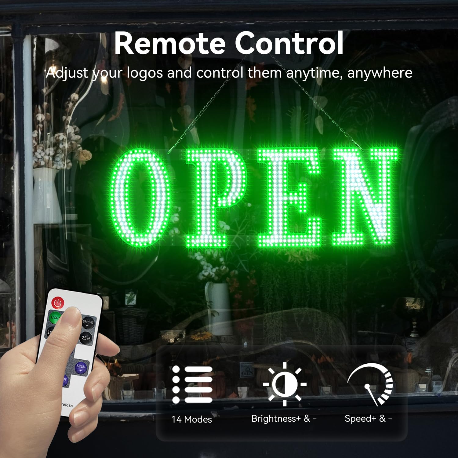 Amazon.com : LemonNova Open Sign for Business 40