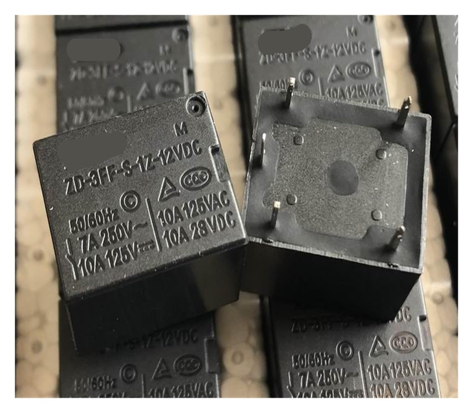 Relais ZD-3FF-S-1Z-12VDC NISZA 5 broches T73-1C-12V pour circuits imprimés