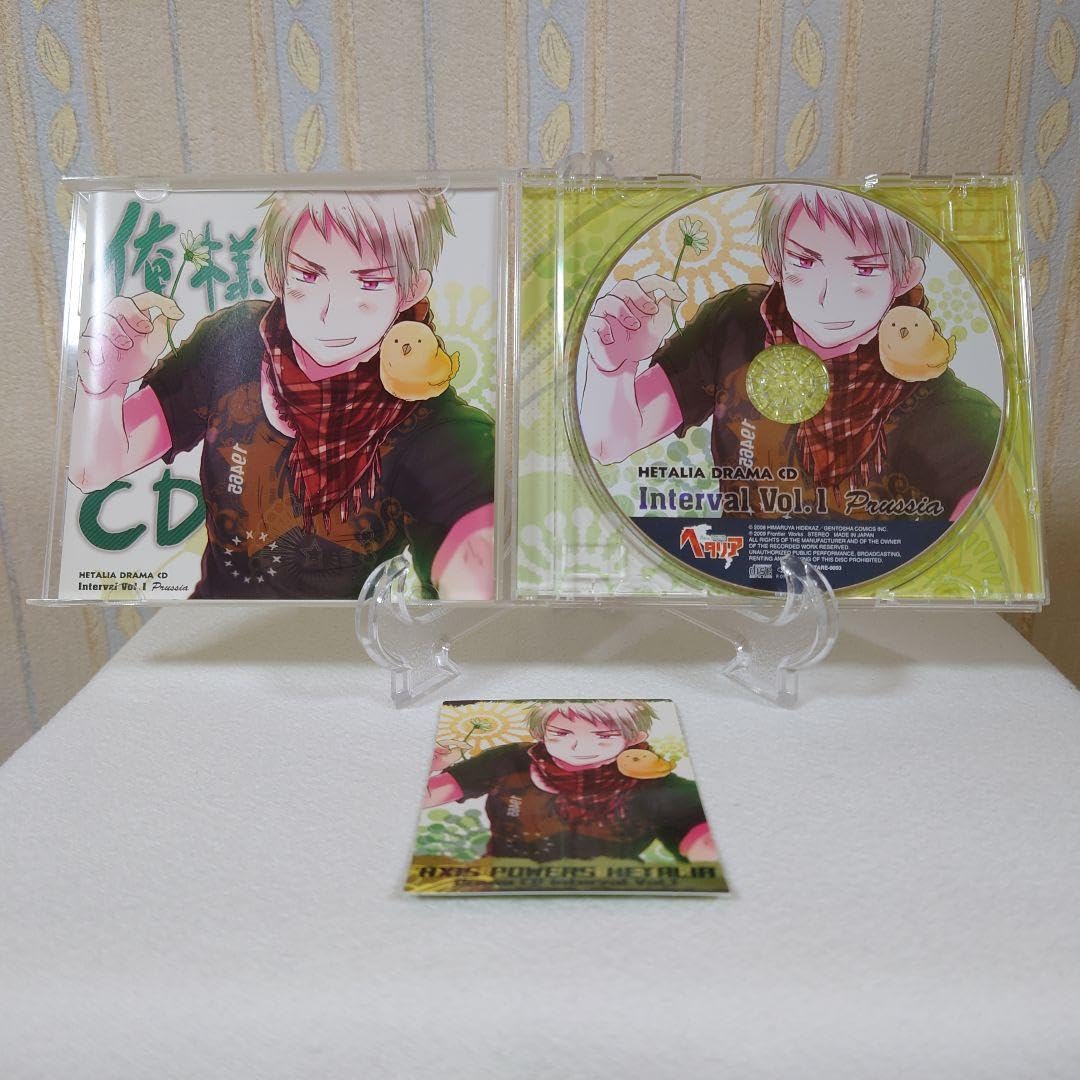 ヘタリア プロイセン 俺様CD 特典カード付き ヘタリア』最新ドラマCD、インターバルの第一弾「俺様CD