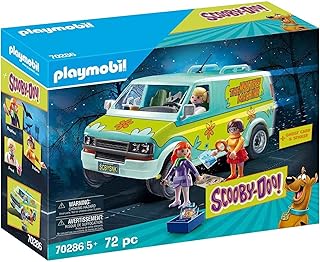 Playmobil 70286 Scooby-Doo! Mystery Machine with Monster Hunting Tools and Figures, for Ages 5+