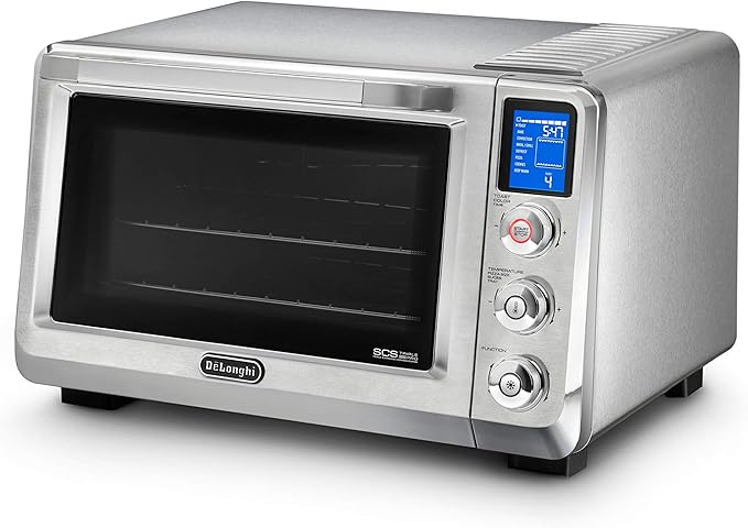 Horno de convección De'Longhi Livenza 24L digital, acero ino