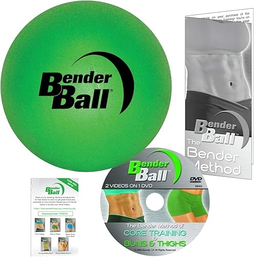 La pelota de pilates original de 9 pulgadas para abdominales, núcleo y espalda, pelota de entrenamiento de núcleo, pequeña pelota de ejercicio