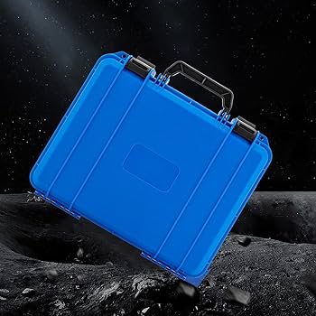 ショーケース　 WR BLUE Amazon.com: Gdrasuya10 Plastic Watch Box Portable 12-Slot Watch