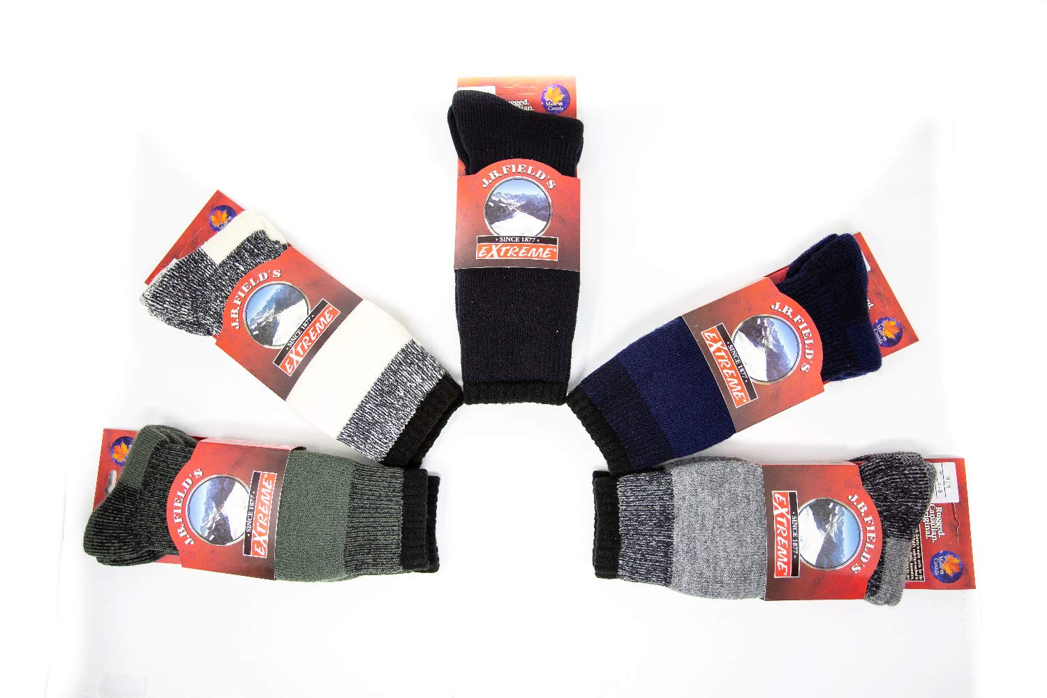 J.B. Field's -50 Below Icelandic Wool Socks - Extreme Cold Weather Thermal Socks