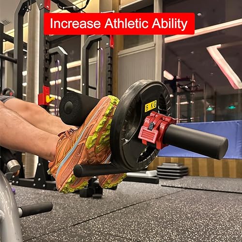 Miniatura 3 de Tib Bar by SEWD  Tibialis Trainer for Calf and Shin Strength Training  Tibialis Anterior Training Equipment Fits 2" Weight Plates