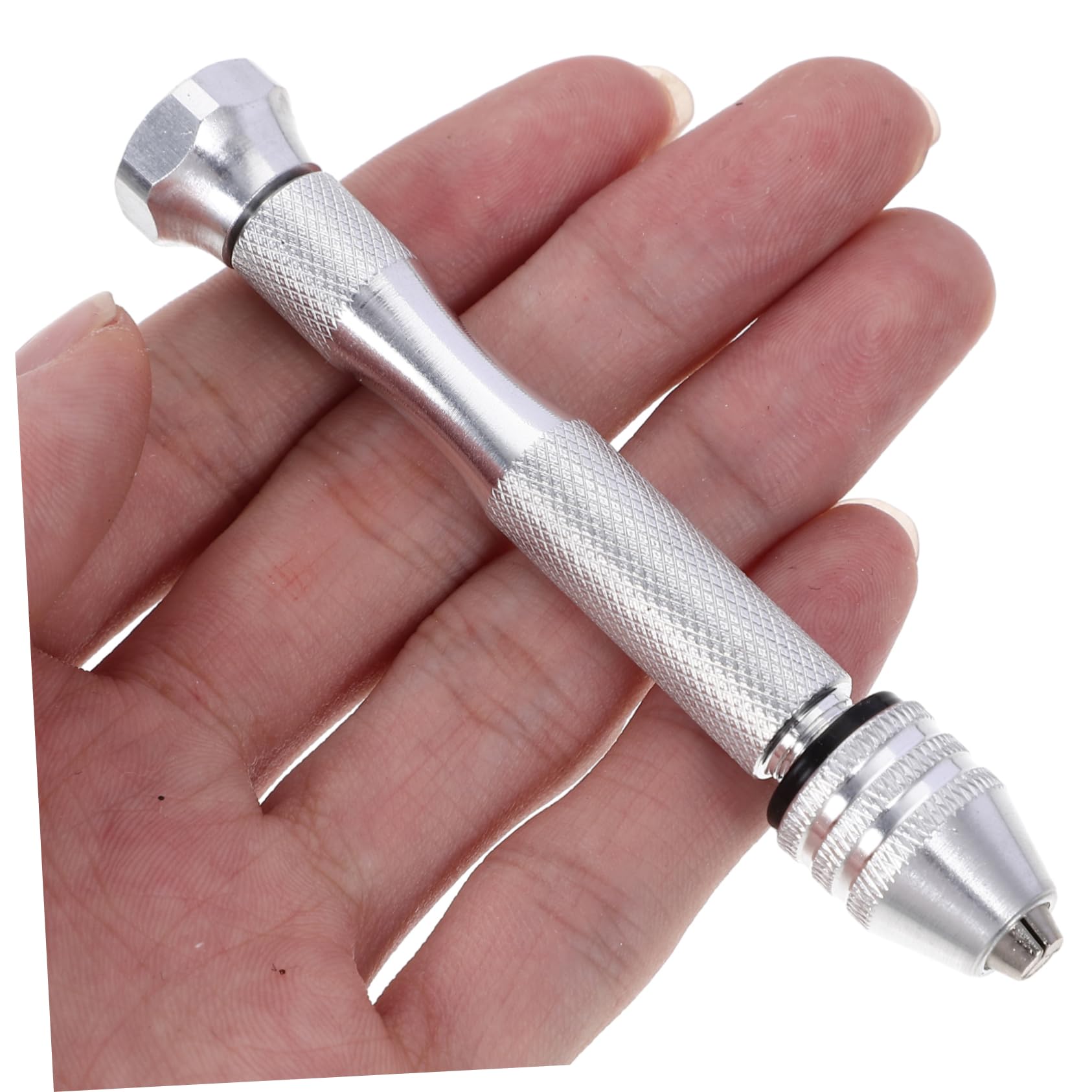 Housoutil Swivel Head Pin Vise Hand Drill for Models Miniature Drill Bits Keyless Precision Tool for Jewelry