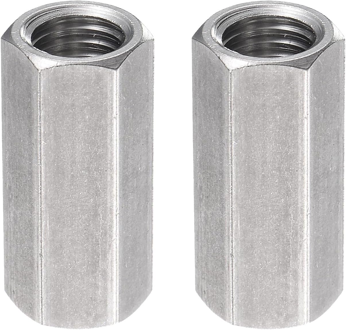 5Pcs M10 x 1.5 Pitch Hex Coupling Nut REPAIR 30mm Length