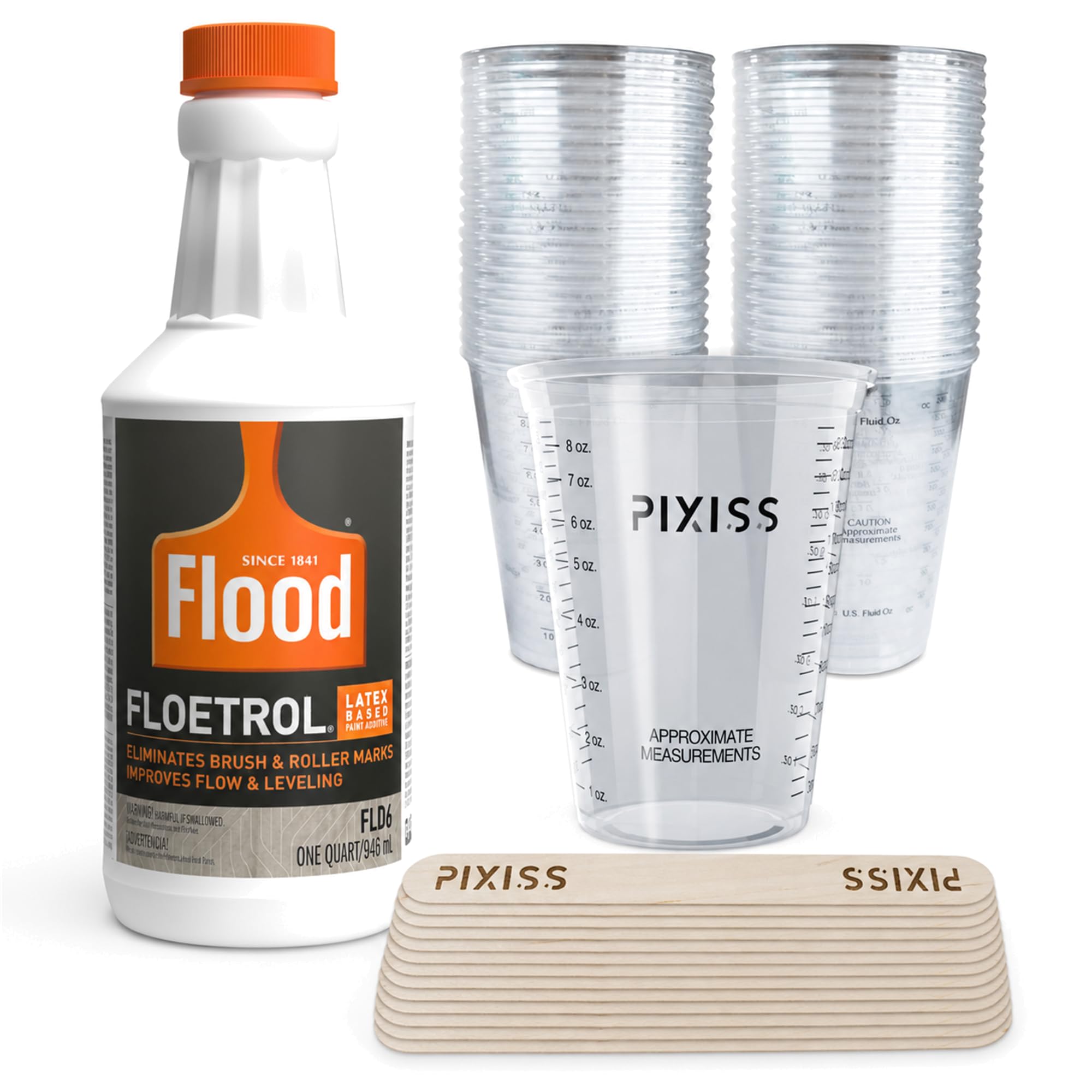 Floetrol for Acrylic Paint Pouring Medium Additive, White Paint Pouring Supplies