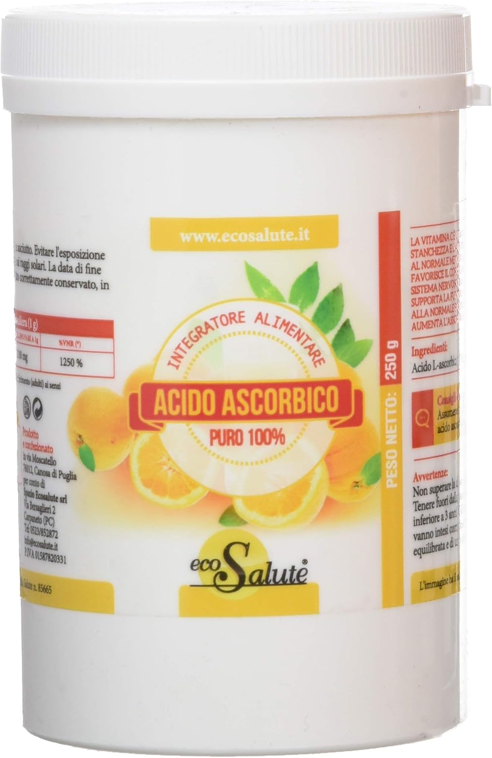 vitamina c in polvere per bambini