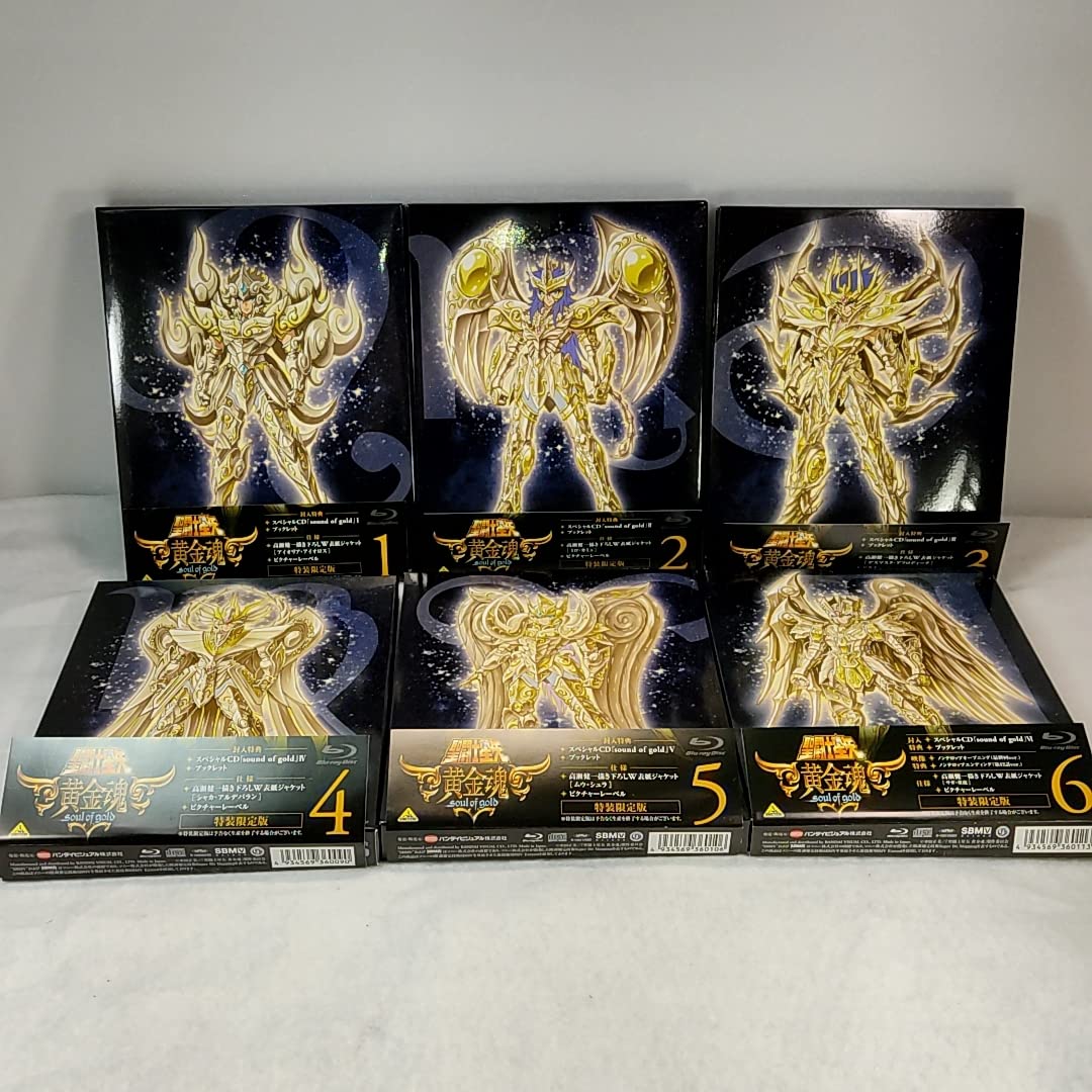 Amazon.co.jp: 特典スリーブケース付 BD 聖闘士星矢 黄金魂 soul of