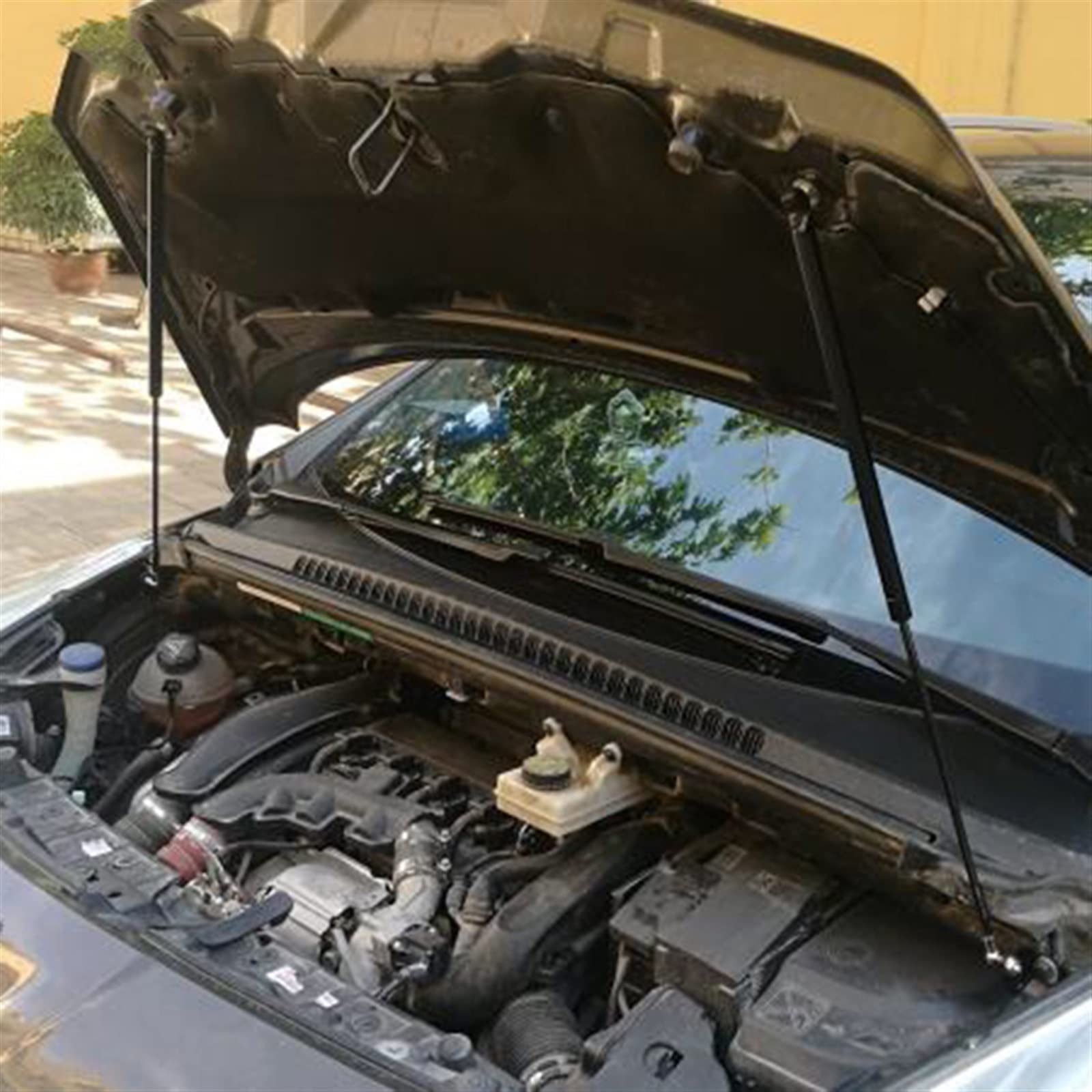 para Peugeot 3008 I 2008-2016, Cubierta de capó Delantero de Coche, Soporte de elevación, Resorte de Gas, Soporte de Choque, Varilla hidráulica, 2 uds.