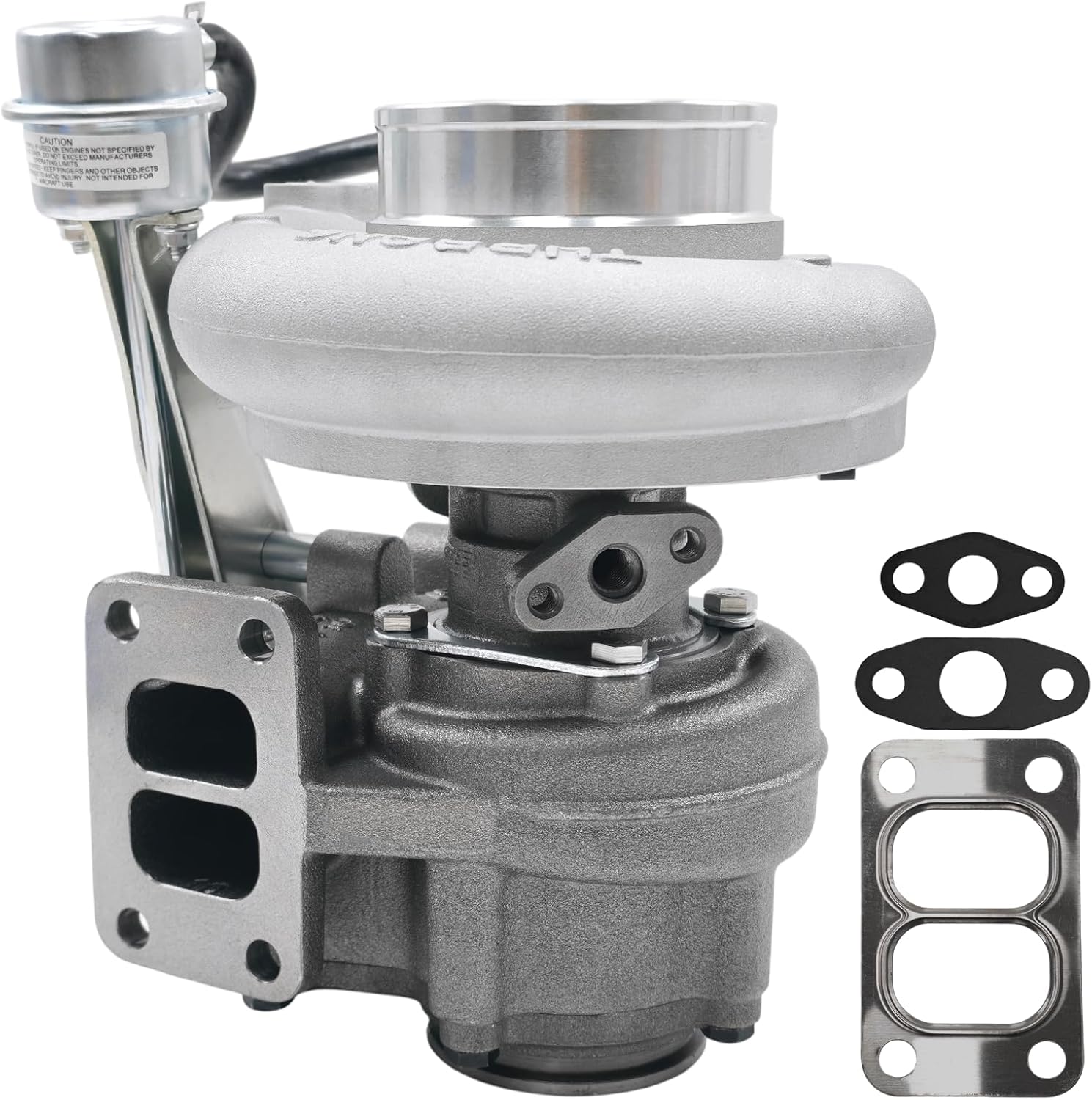 3592766 Turbo Turbocharger Kit Compatible with Dodge Ram 2500 3500 1999-2002 Turbocharger Assembly for Cummins 5.9L Truck 6BT Diesel Turbo Charger Replaces#HX35W 3800397,3590104,3538881