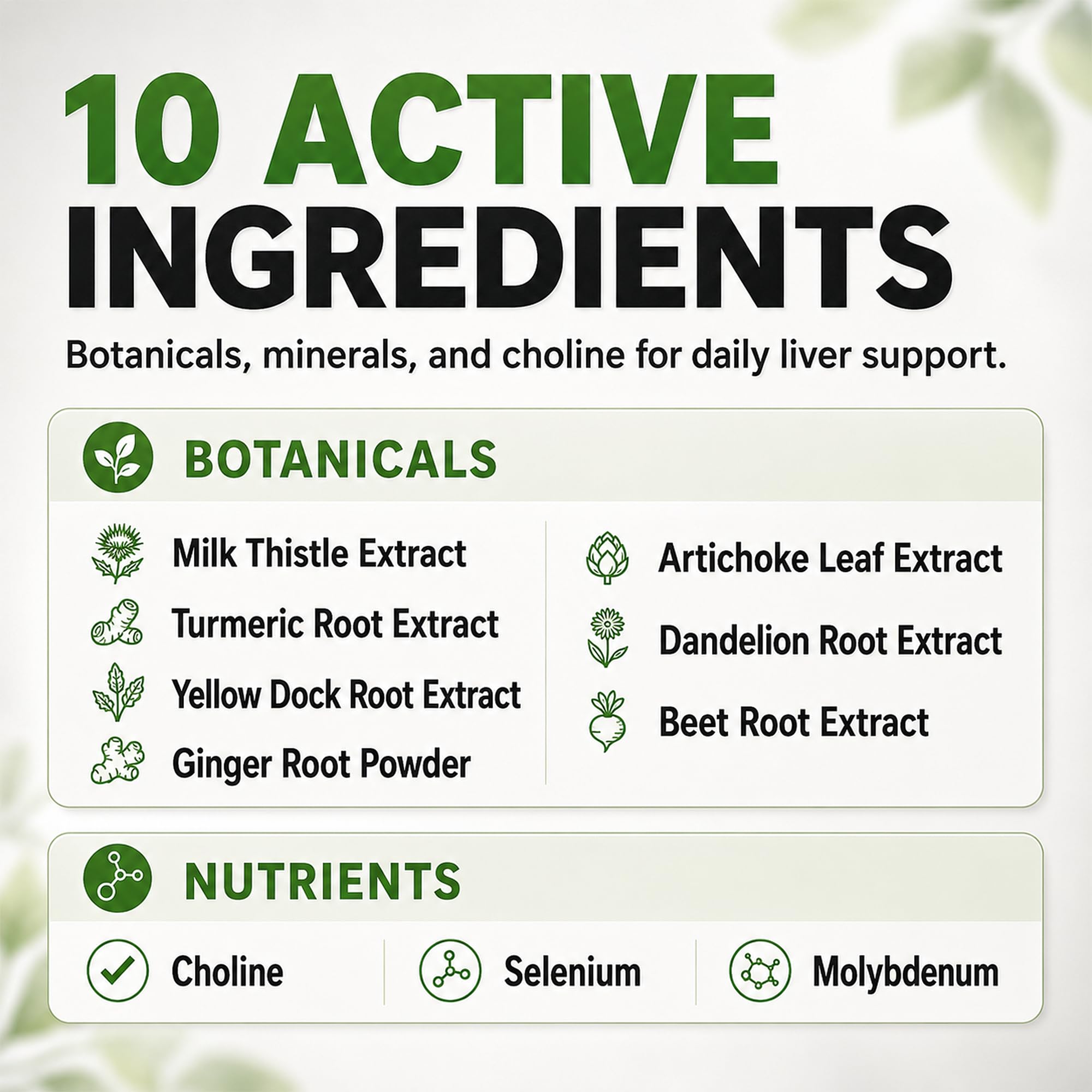 Balance ONE Liver Support Supplement, Milk Thistle, Molybdenum, 60 Capsules — Amazon image 3