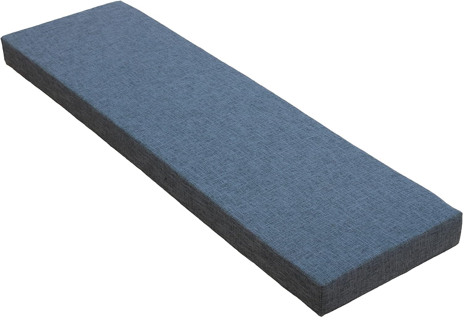 Outdoor/Indoor Bench Cushion 48/40/50 x 12/14/16/18 inch, Patio Porch Swing Cushions Bay Window Seat Furniture Cushion Non-Slip with Zipper (Color : 2#, Size : 39x13x2in)