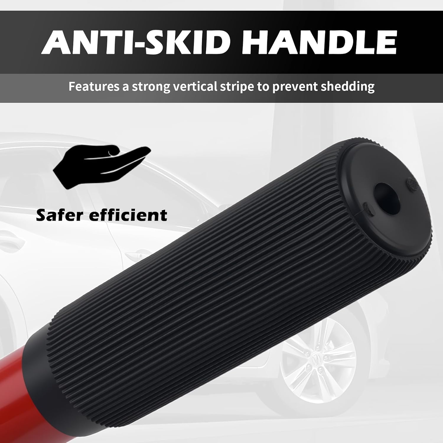 2 Ton Jack Rod for Floor Jack,Professional Floor Jacks Handle Replacement for Lifting and Lowering,Horizontal Hydraulic Car Jacks Handle Car Tools with Anti-Slip Handles