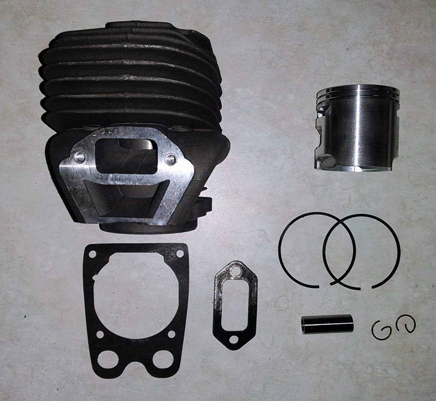Cylinder Piston Ring Set Compatible with Husqvarna Partner K750 K760 Cut Off Concrete Chop Saw 51MM Replaces Part Number 506386171 and 506 38 61-71