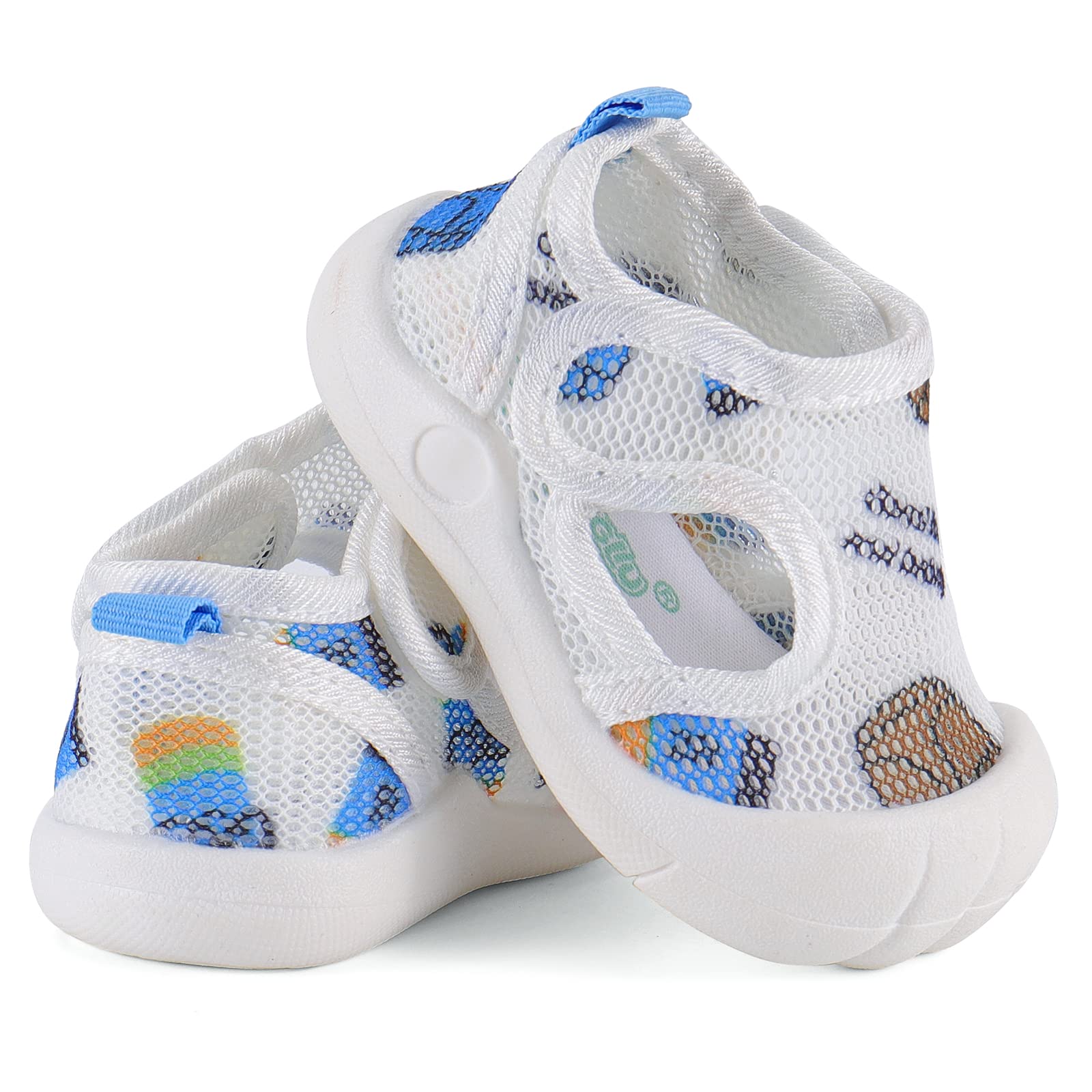 LACOFIA Baby Lauflernschuhe Unisex Erste Babyschuhe Kleinkind Mesh Sneaker rutschfeste Atmungsaktive Turnschuhe