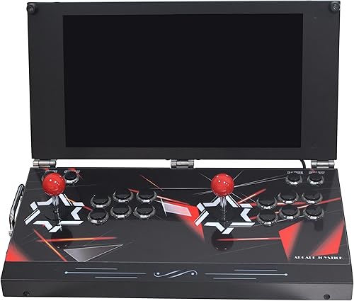 Miniatura 2 de 9800 Consola de Arcade portátil de mano Pantalla HD de 17.5 pulgadas Jugadores duales Retro Electronic Game Box DX, Máquina de Videojuegos Retro