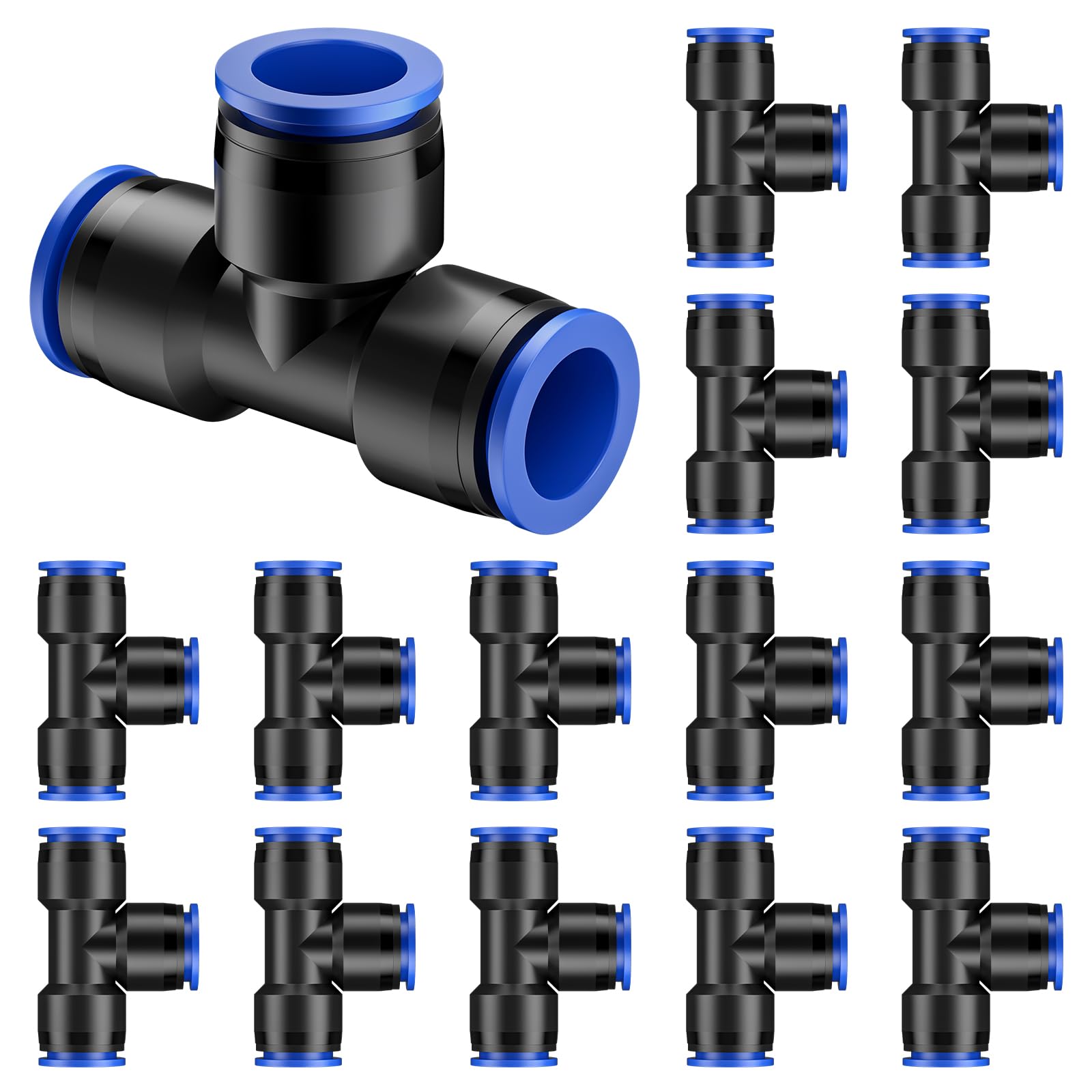 Pawfly 10 Stück Schlauchadapter, 13–13,7 mm Tropfbewässerung