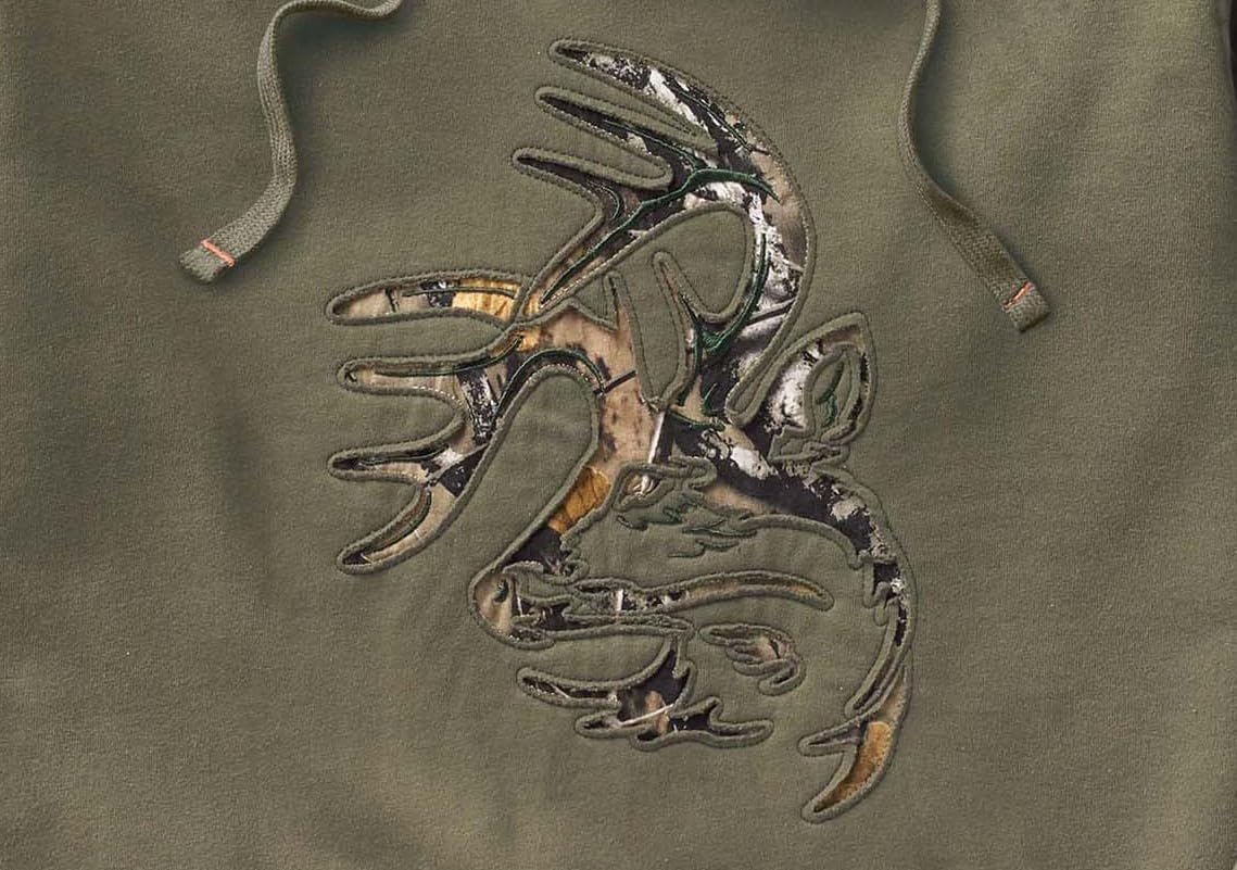 Legendary Whitetails Men’s Camo Hoodie Midweight V-Neck Design Pullover Sweatshirt - Image 6