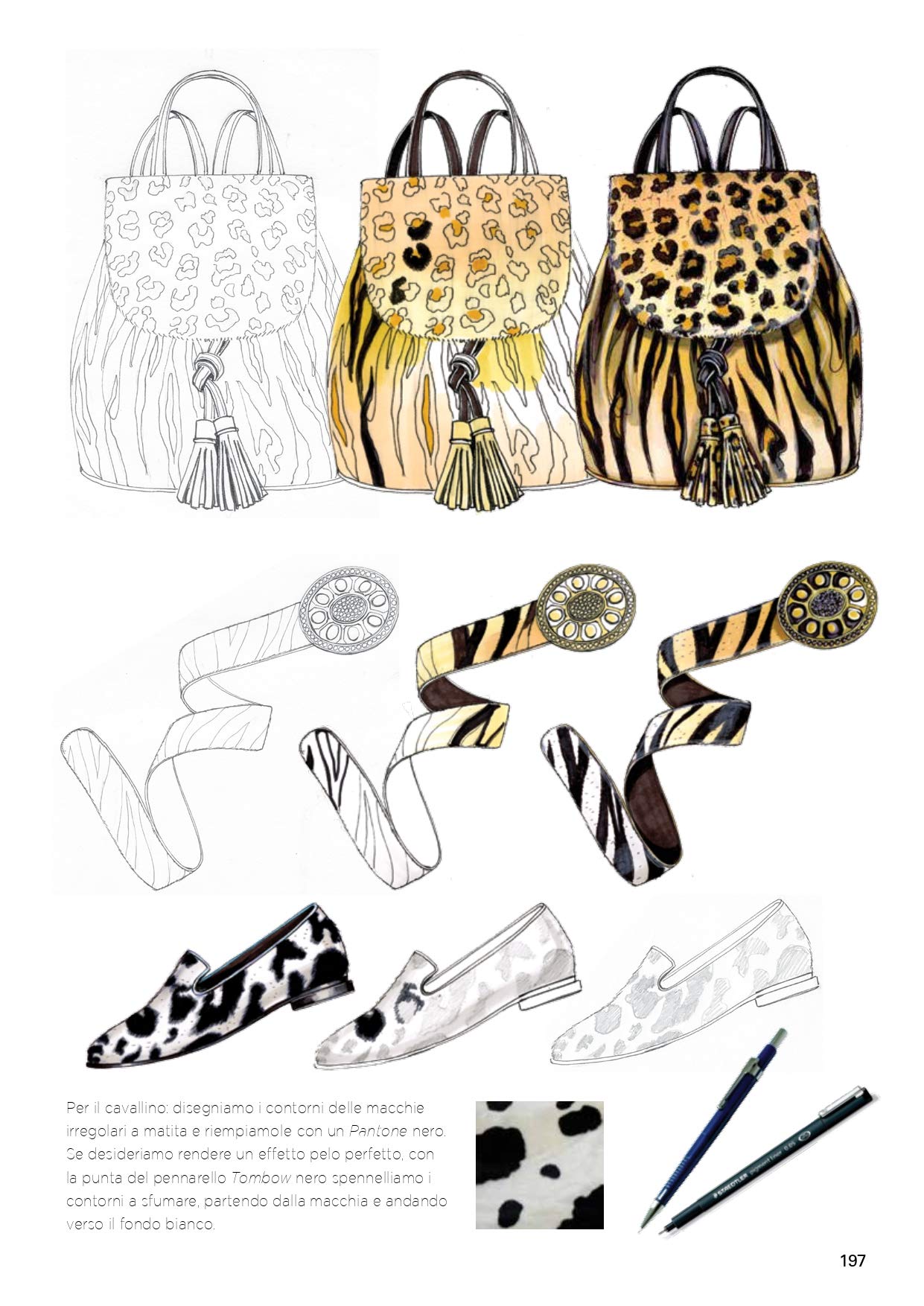 Disegnare accessori. Tutorial e creatività