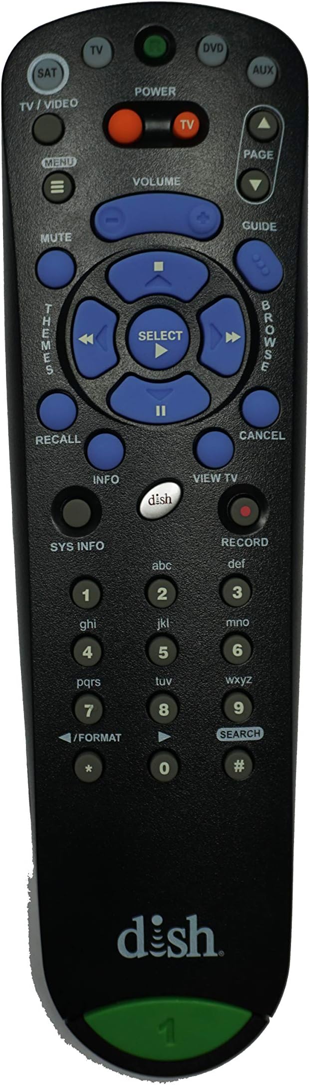 Dishpro Remote 4.0 IR/ UHF Pro w#1 uhf Pro Key