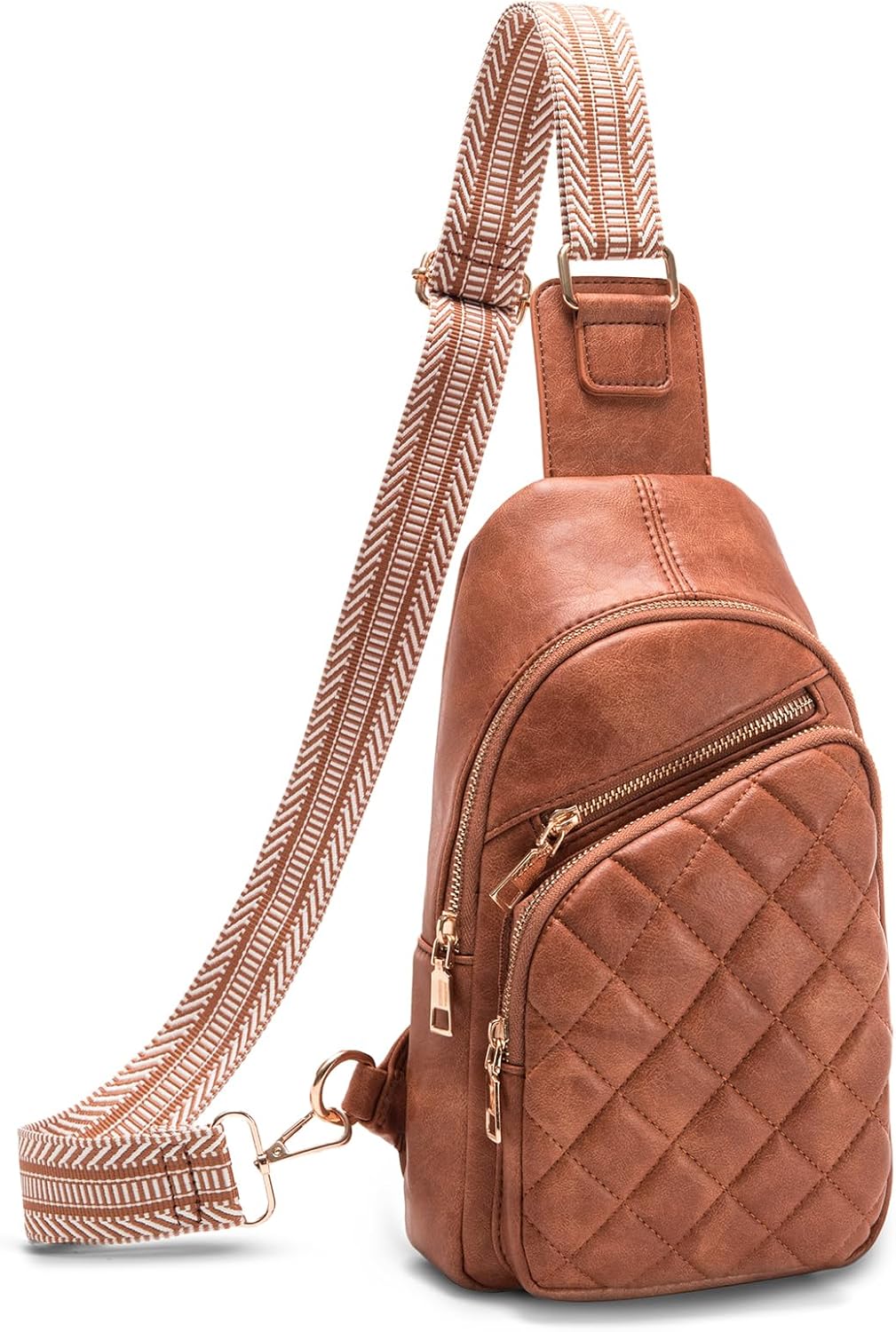Crossbody Bags for Women Large Vegan Leather Sling Bag Cross Body Bag for Woman Casual Daypack Backpacks for Travel