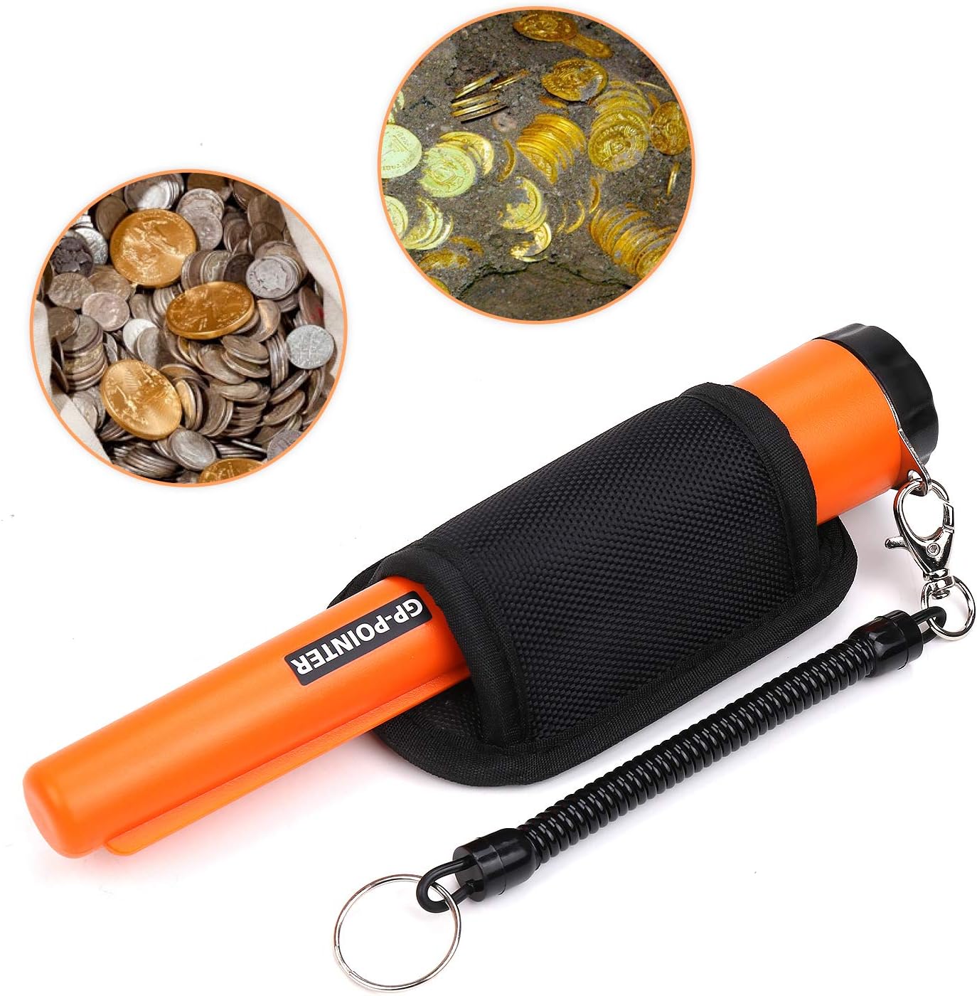 Piscatorzone Metal Detal (New Orange Waterproof)