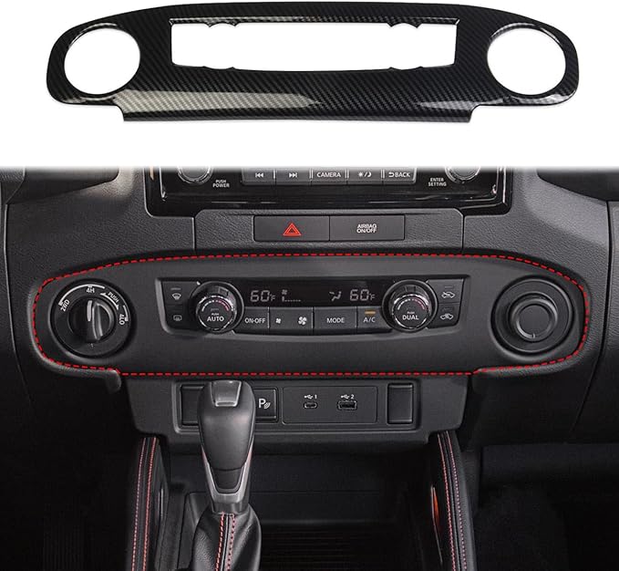 LLKUANG Center Console Air Conditioner Volume Knob Ring Compatible With Chevrolet