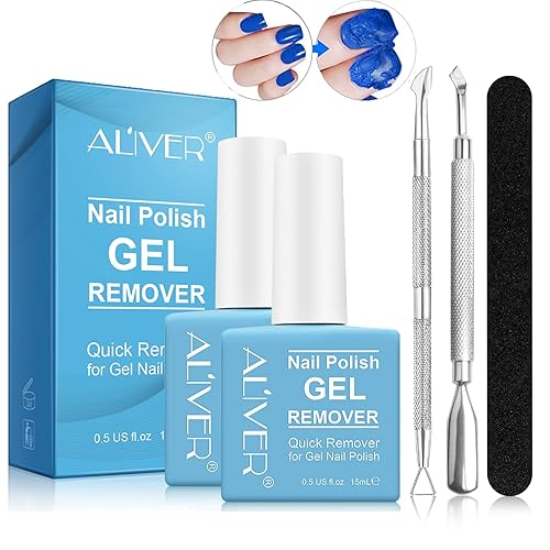 Miniatura 1 de 2 quitaesmaltes de uñas de gel, removedor de esmalte de uñas para uñas de gel, removedor de esmalte de uñas profesional ultra potente, esmalte de