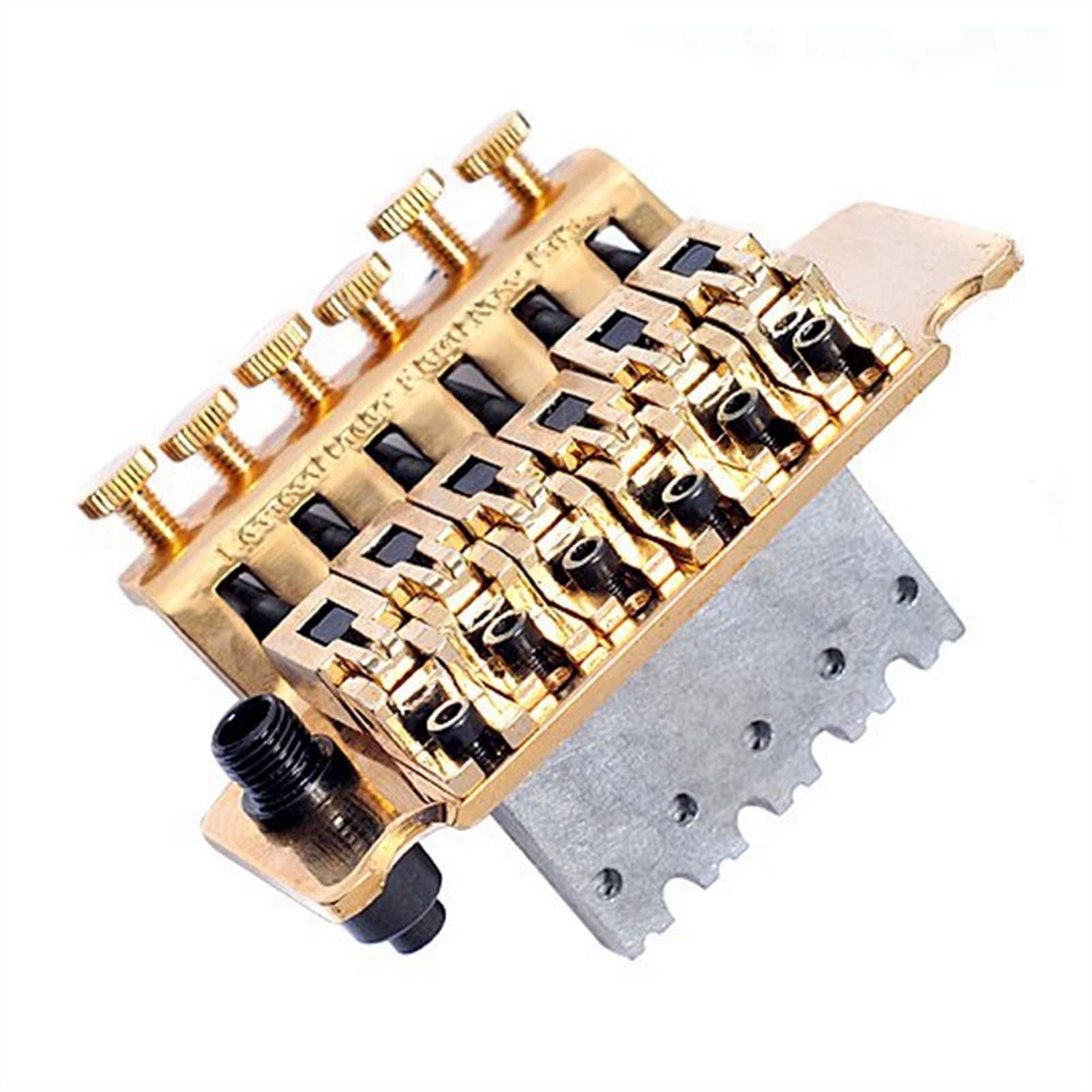 FLFL 1 Pacchetto Sistema di Parti del Ponte Tremolo per Chitarra in Oro con Strumenti di Riparazione per Chitarra 20 Pezzi Strumento per Chitarra Sistema Ponte Chitarra