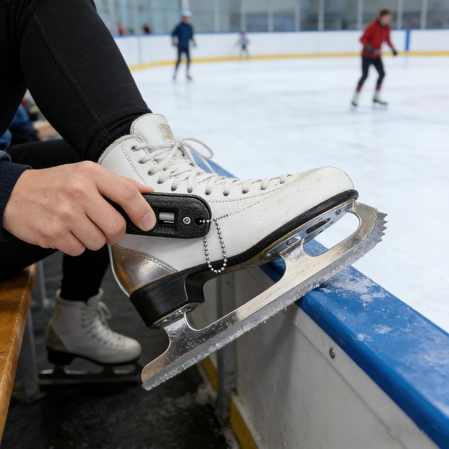 Ice Skate Blade Sharpener Quick Skate Sharpener Pattern Knife Ball Knife Skate Sharpener Grindstone Grinding Tool Other Extreme Sports Products