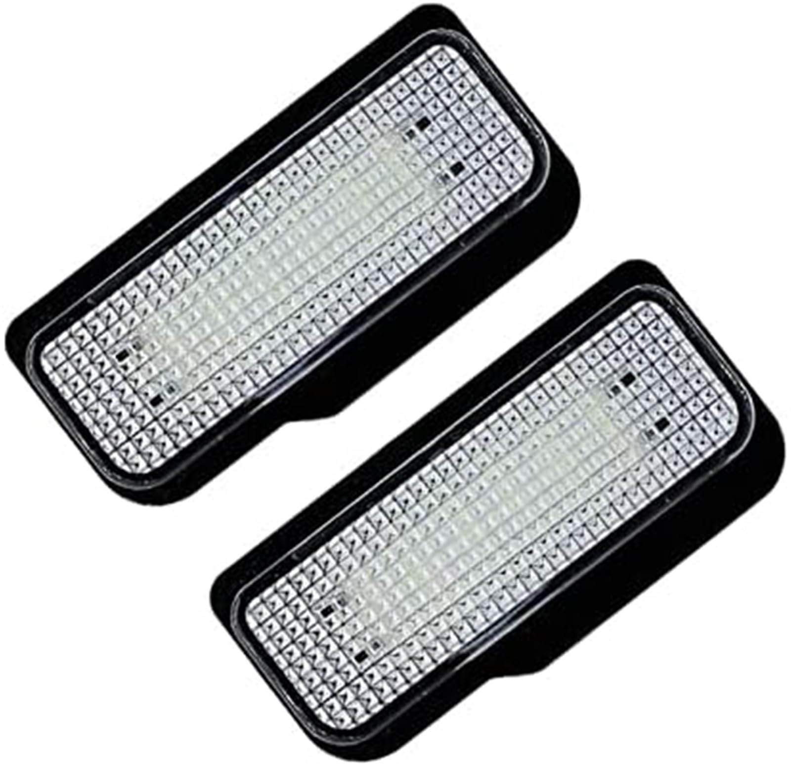2 szt. oświetlenie tablicy rejestracyjnej, do Mercedesa, Benz, W203 5D 4D lampa numeru drzwi biała 12V LED tylne światło tylne oświetlenie tablicy rejestracyjnej