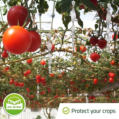 Miniatura 4 de De-Bird Varillas de miedo de pájaros, disuasorios para exteriores a pájaros lejos, disuasorio fácil de instalar, casa disuasoria de pájaros