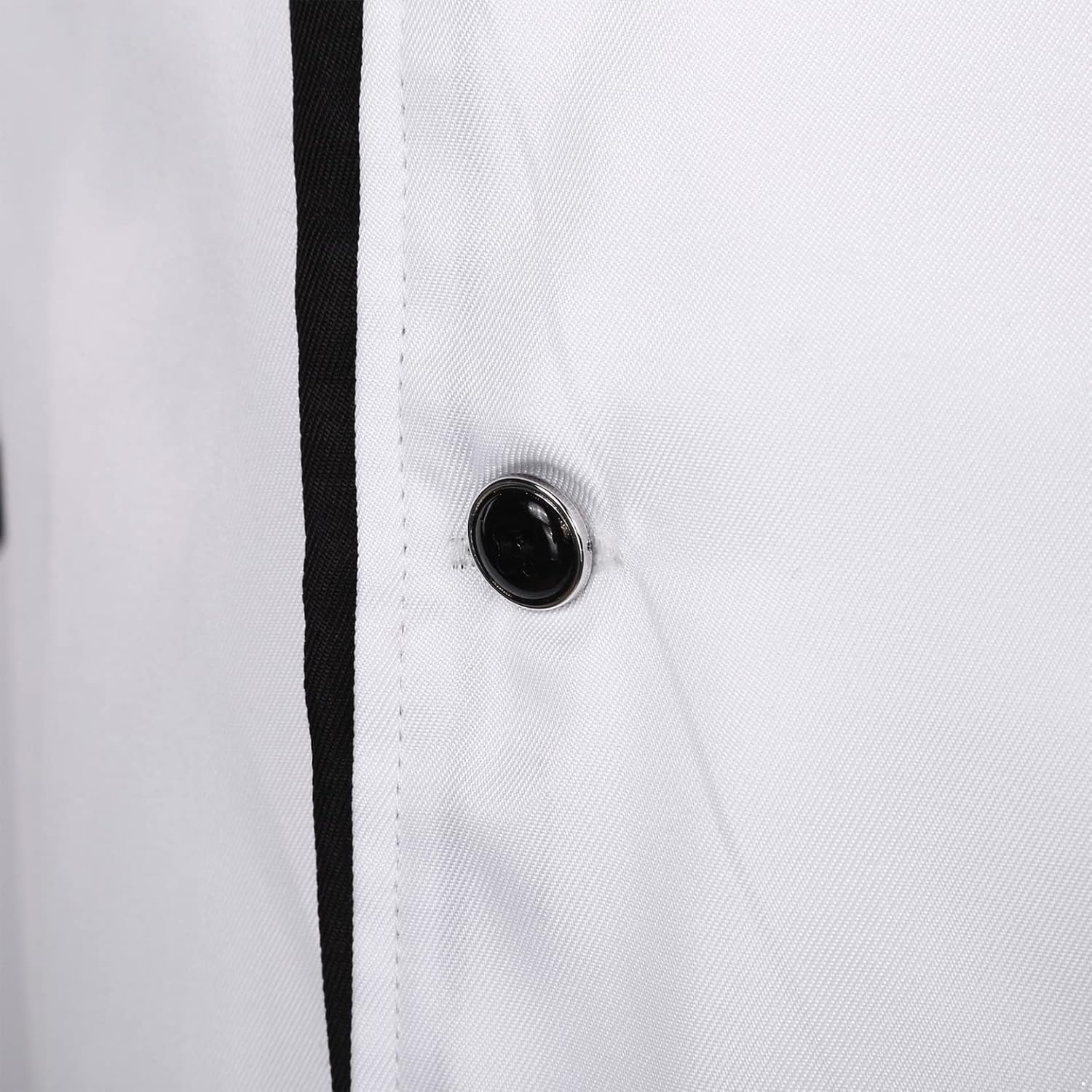Mens Short Sleeve Chef Coat Unisex Classic Chef Jacket Kitchen Cook Shirt Uniforms with Pockets 14 X-Large