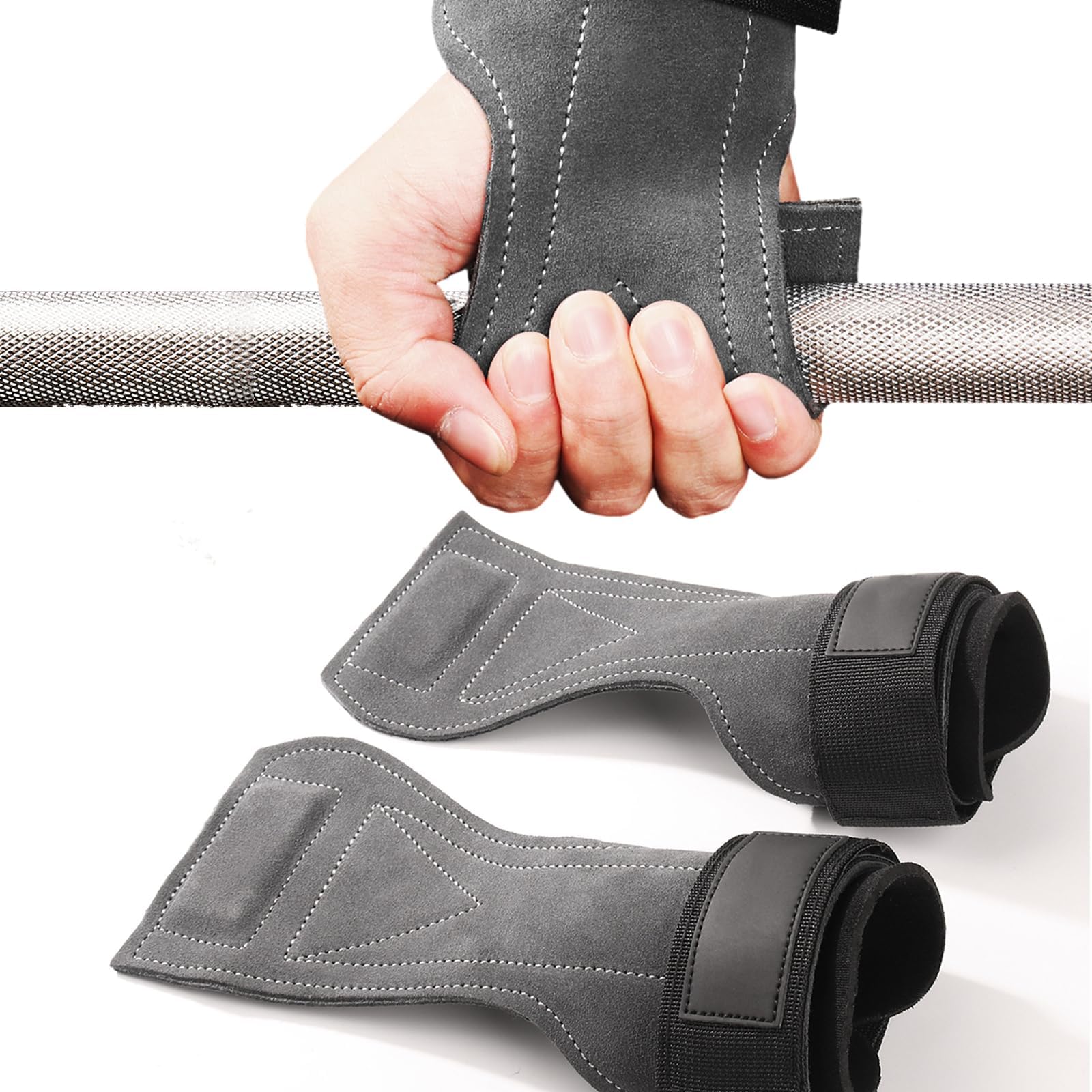 LinJie Weight Lifting Gloves,Weightlifting Hooks Deadlift Wrist grips