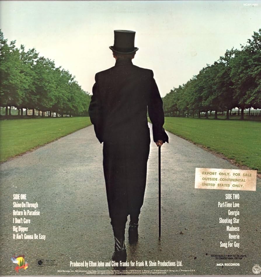 A Single Man: Elton John: Amazon.ca: Music