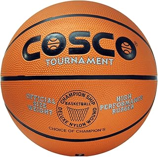 Cosco Tournament Basket Ball, Size 7 (Orange) Price In India