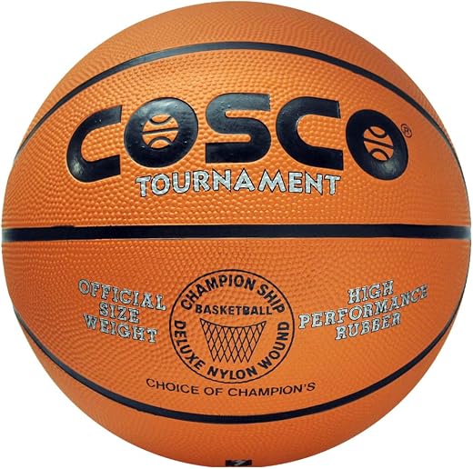 Cosco Tournament Basket Ball, Size 7 (Orange)