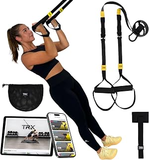 TRX GO Entrenador de Suspensión, En Casa, Gimnasio Portátil, Para Entrenamiento de Fuerza, Equipo de Ejercicio de Cuerpo Completo