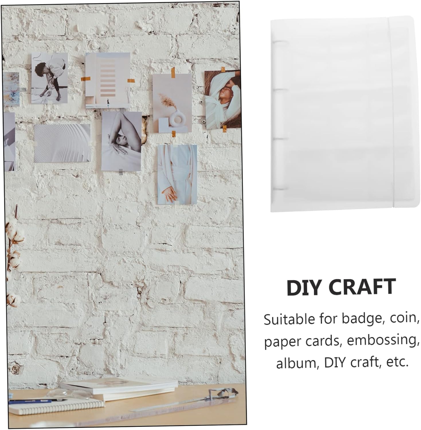 Key Ring Binder Collection Pocket Page Collection Binder Coin Protector Display Medallions Badges