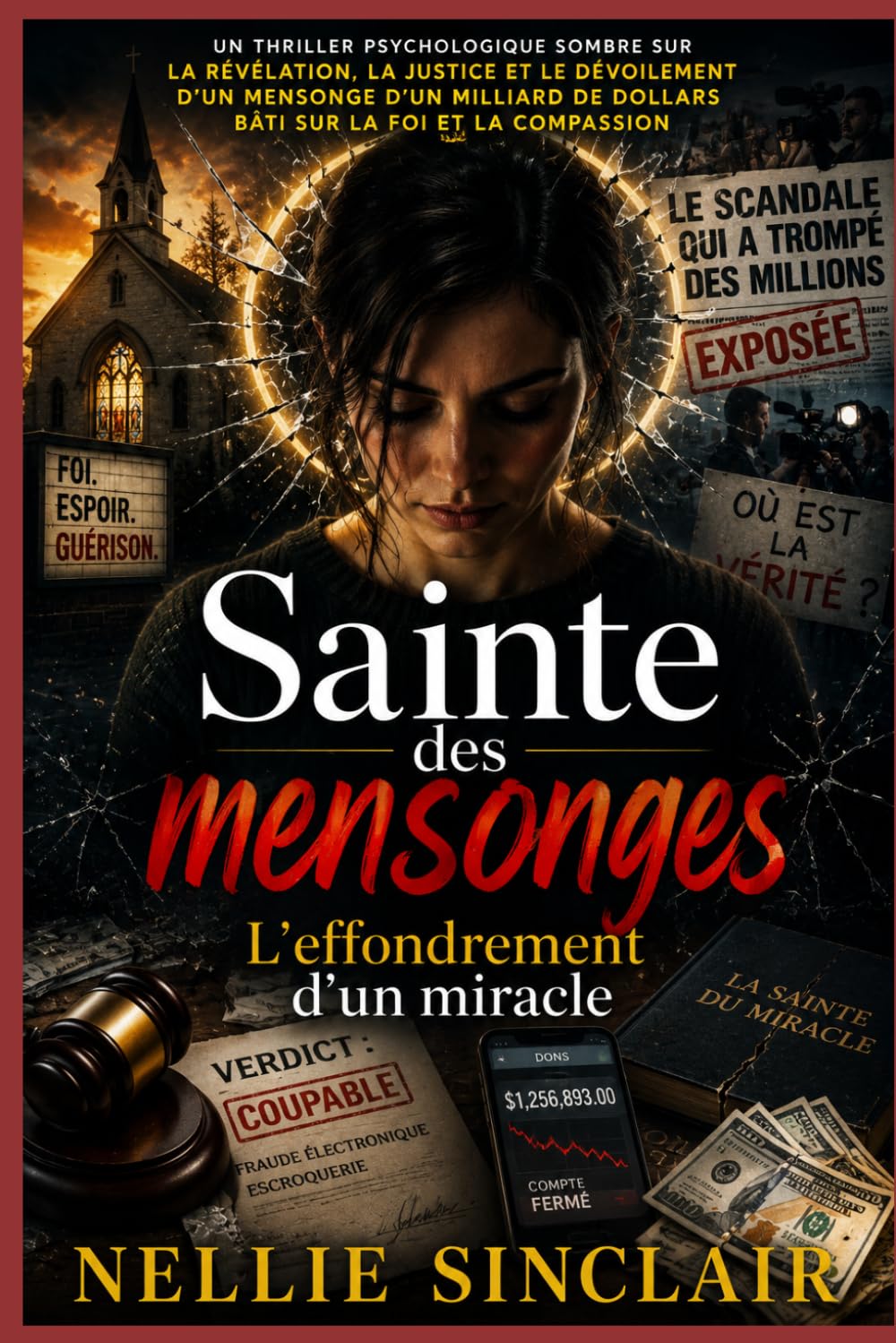 Saint des mensonges:L'effondrement d'un miracle: Un thriller psychologique sombre sur la révélation, la justice et le dévoilement d'un mensonge d'un milliard de dollars bâti sur la foi et la compass