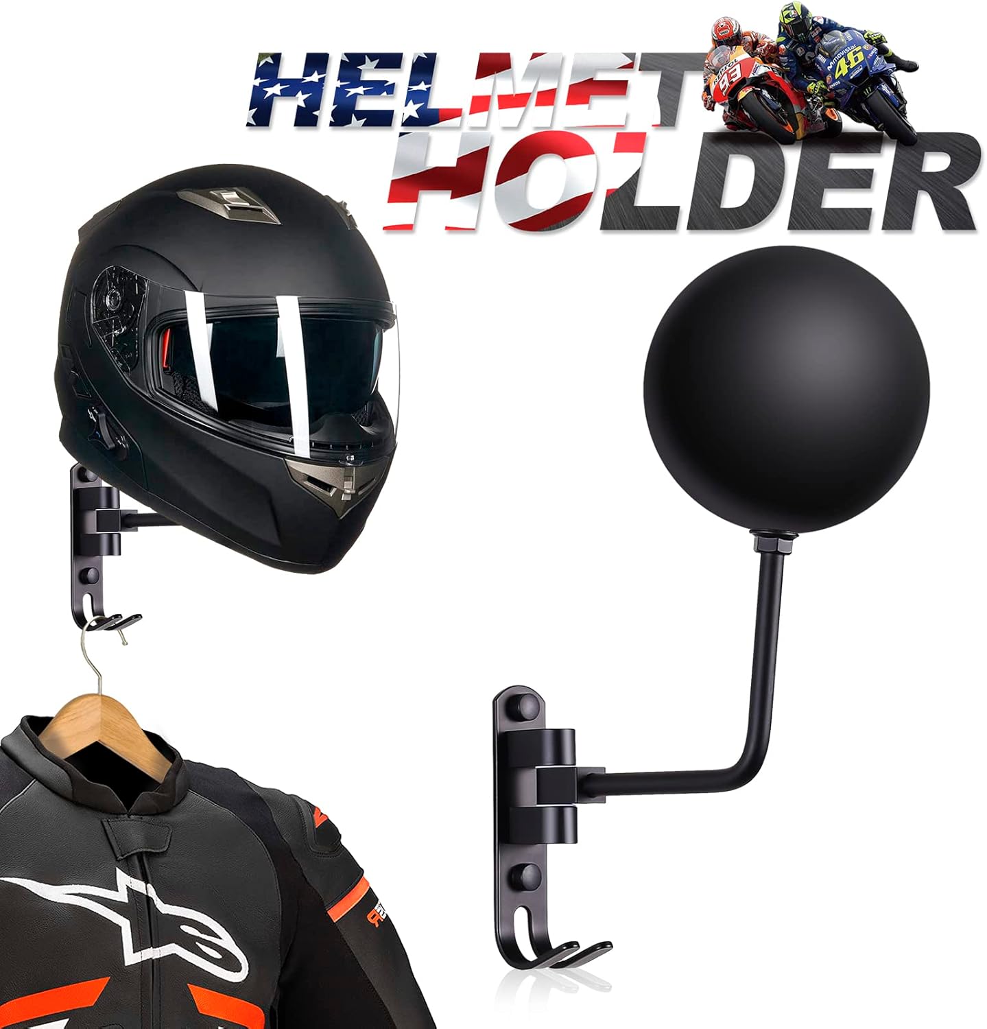 Casco Moto Stile Retrò In Pelle - Mezzo Casco Tedesco Per Scooter E Cruiser Con Visiera - Foto 10