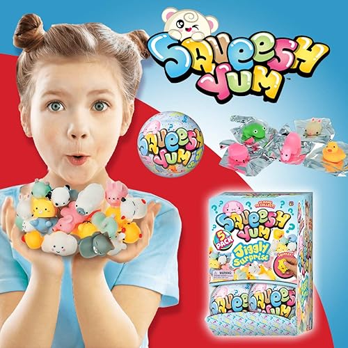 Miniatura 3 de JA-RU Pelota misteriosa Mini Squishy Animales (1 Pelota, 5 Juguetes esponjosos misteriosos) Mochi Squishy Juguetes para niños. Juguete silencioso