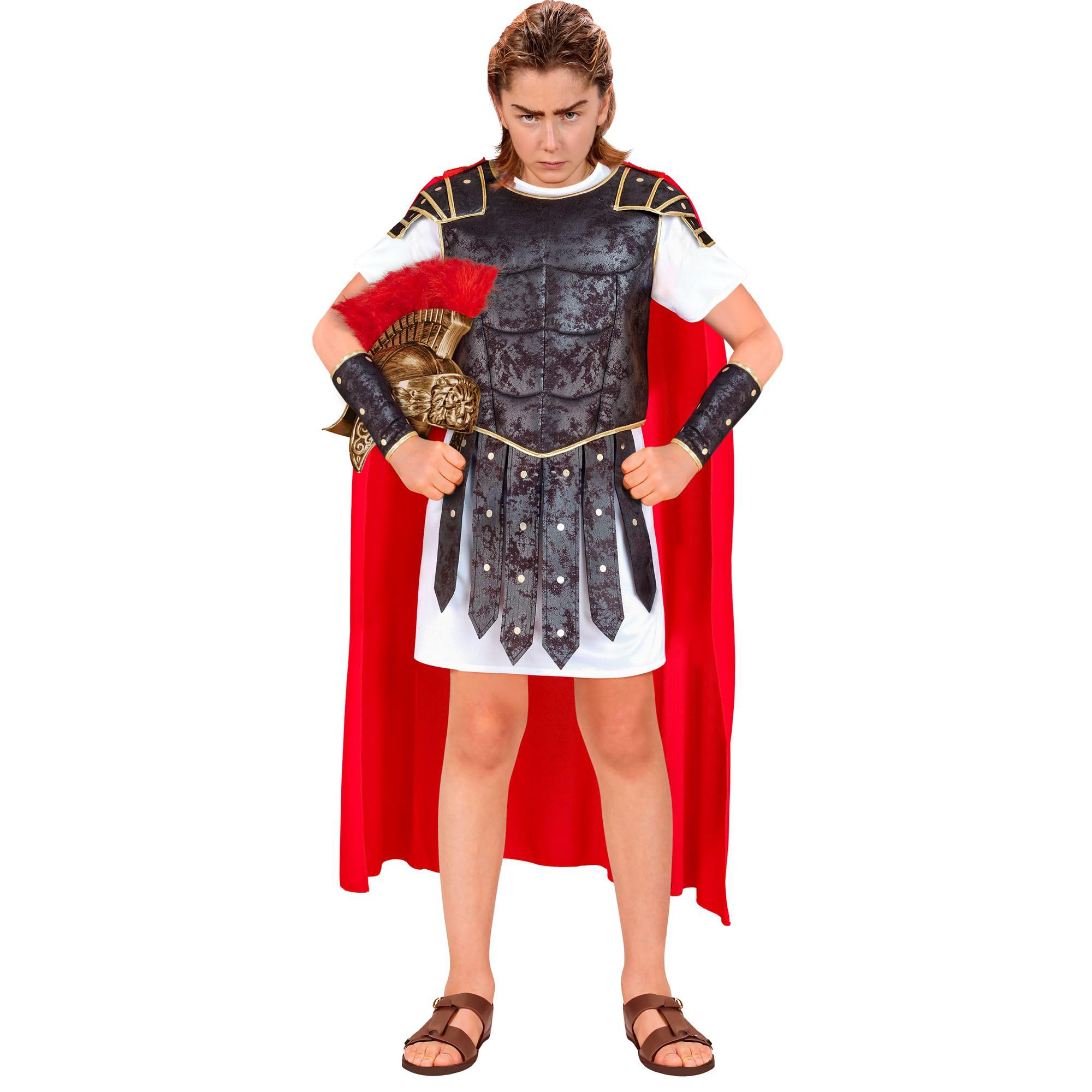 W WIDMANN MILANO Party Fashion - Children's Roman Centurio, Warrior, Gladiator, Soldier, Fancy Dress Costumes, 140